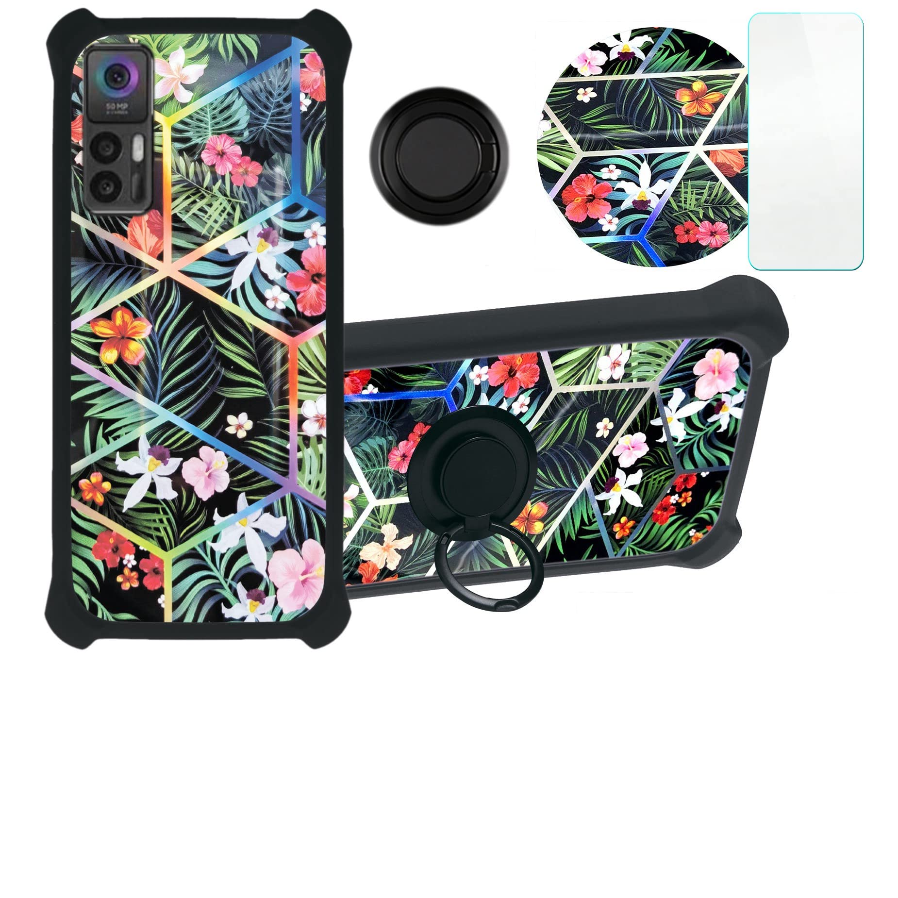 jioeuinly Case for TCL 30+ Plus Case Compatible
