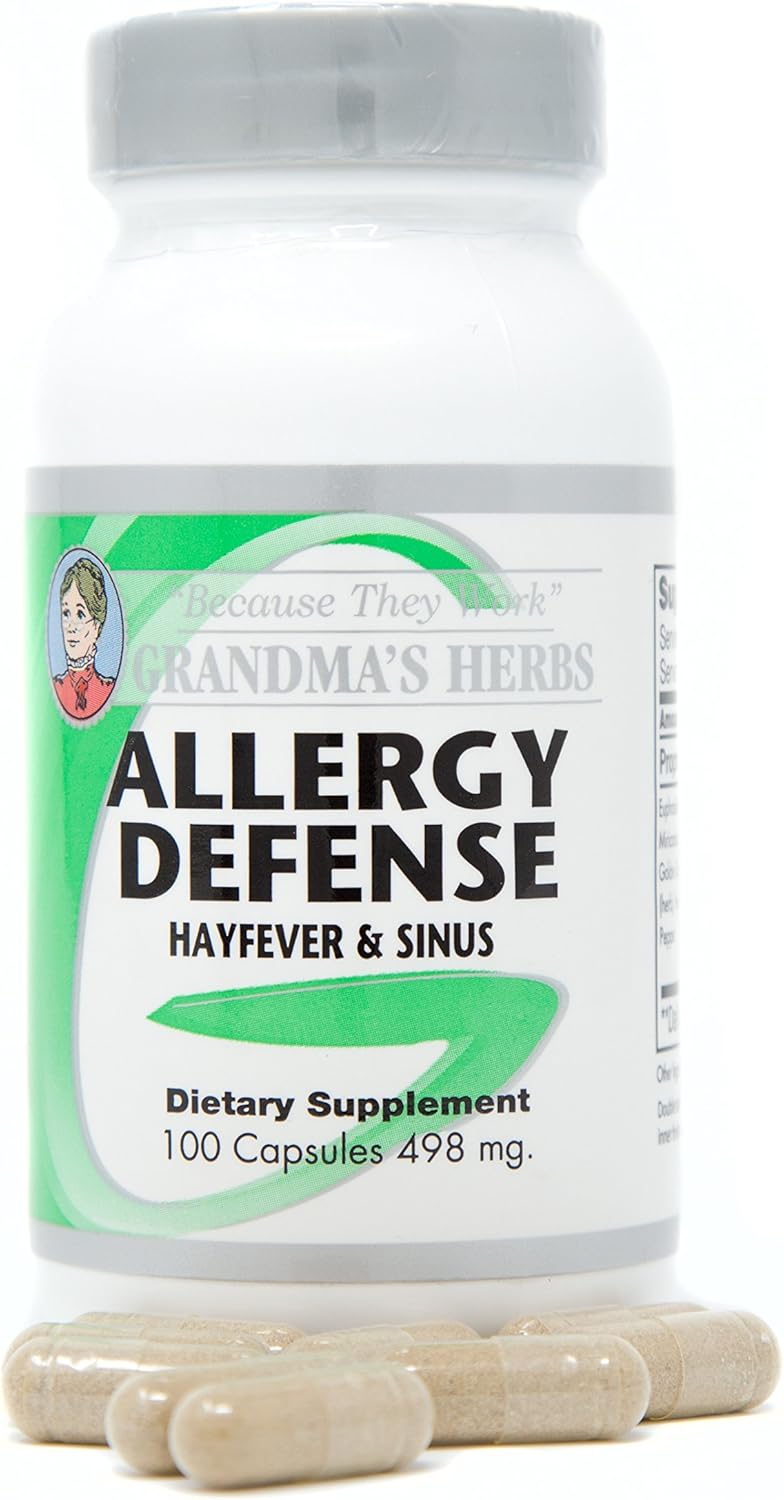 Allergy Defense All Natural Herbal Remedy for Allergies