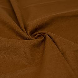 RTC Fabric 100% Cotton Flannel, Solid Brown Cut by