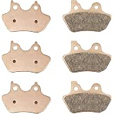 Front Rear Brake Pads Sintered for Harley Davidson Electra Glide Street Glide Road Glide Road King Heritage Softail Dyna Night Train Fat Boy