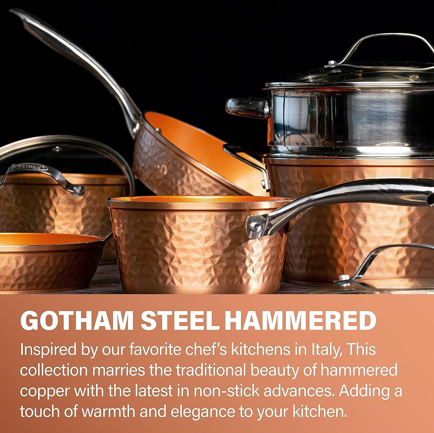 Gotham Steel Pots and Pan Set