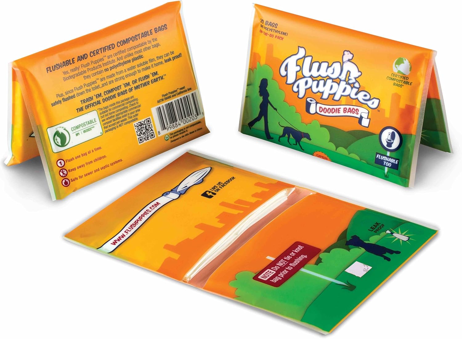 flush puppies doodie bags