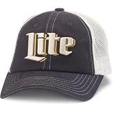 AMERICAN NEEDLE Miller Lite Beer Unisex Adjustable Baseball Hat