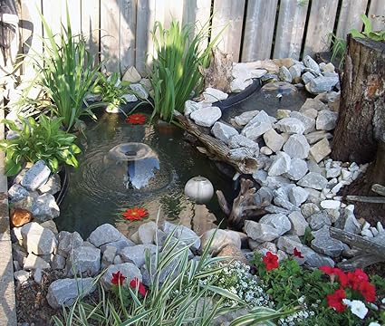 Amazon Com Koolscapes 270 Gallon Pond Kit With Lighting Pond