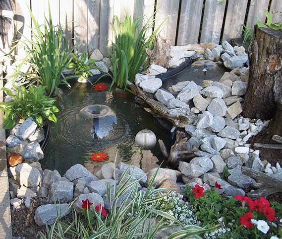 Amazon Com Koolscapes 270 Gallon Pond Kit With Lighting Pond