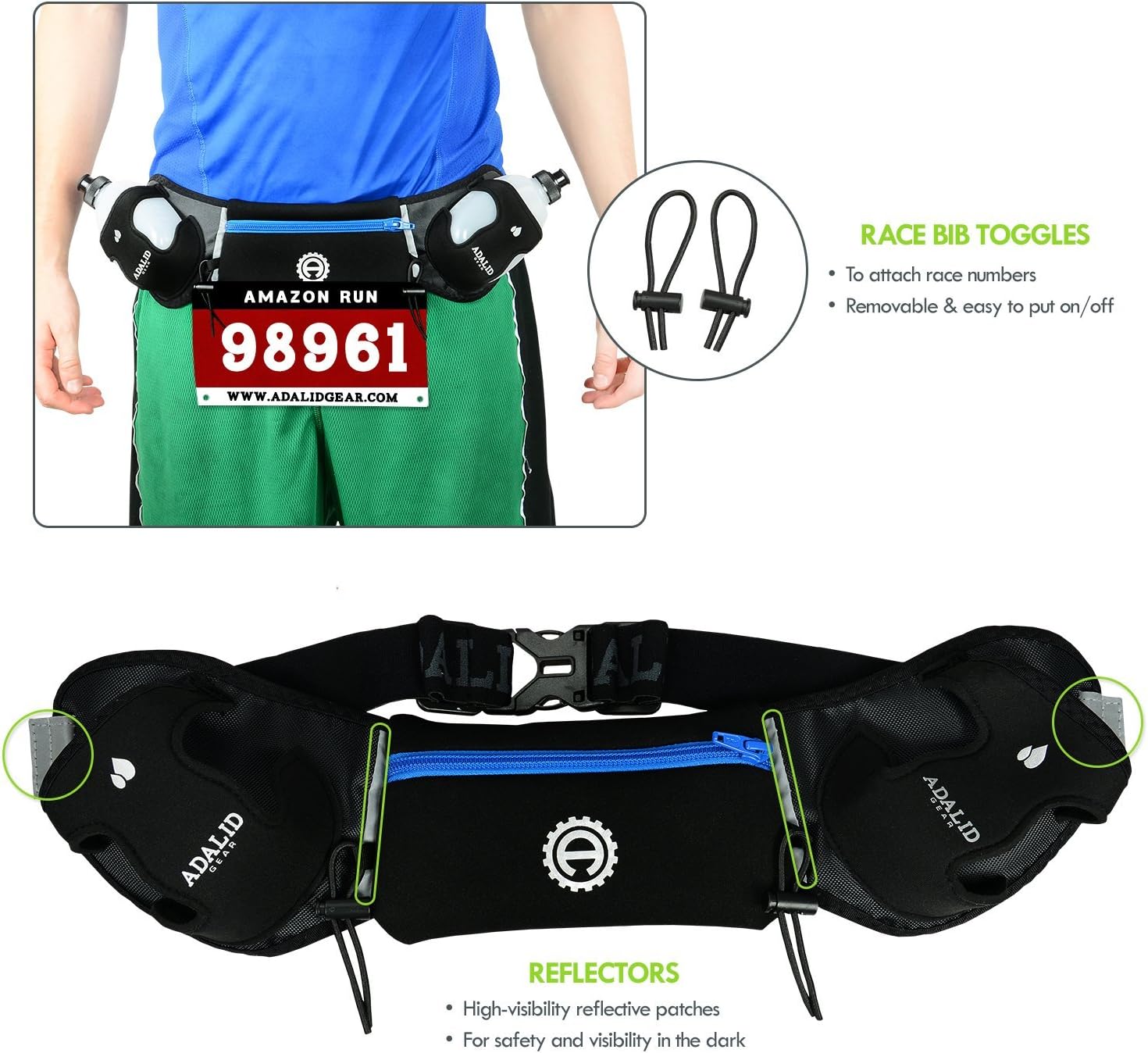 hiking hydration belt