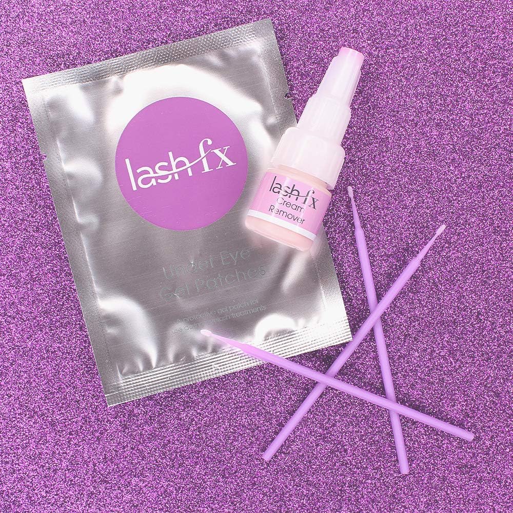 Lash FX Under Eye Gel Patches - Lint Free Lash Pads 12 works, Purple, 2 count (Pack of 6) - Image 4