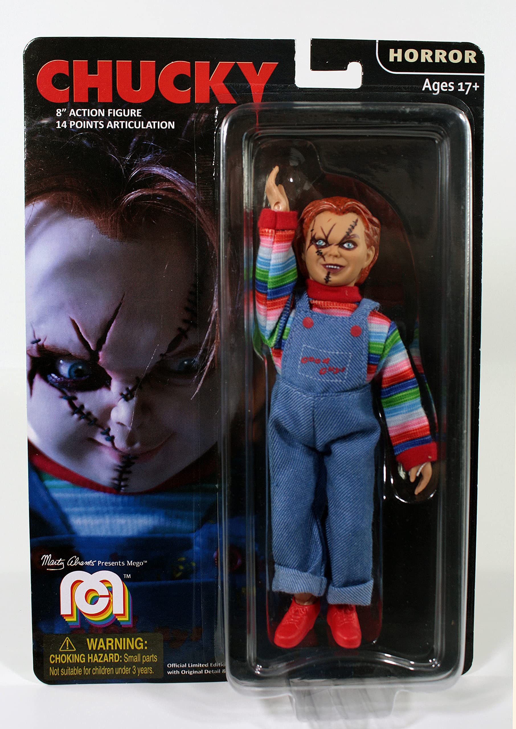 MEGO Jeu d'enfant figurine Chucky 20 cm