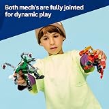 LEGO Marvel Mech Battle Spider-Man vs Doc Ock 76338 with 3 Minifigures view 4