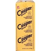 Cooper Cheese CV Sharp Yellow American Cheese - 5 lb. Solid Block