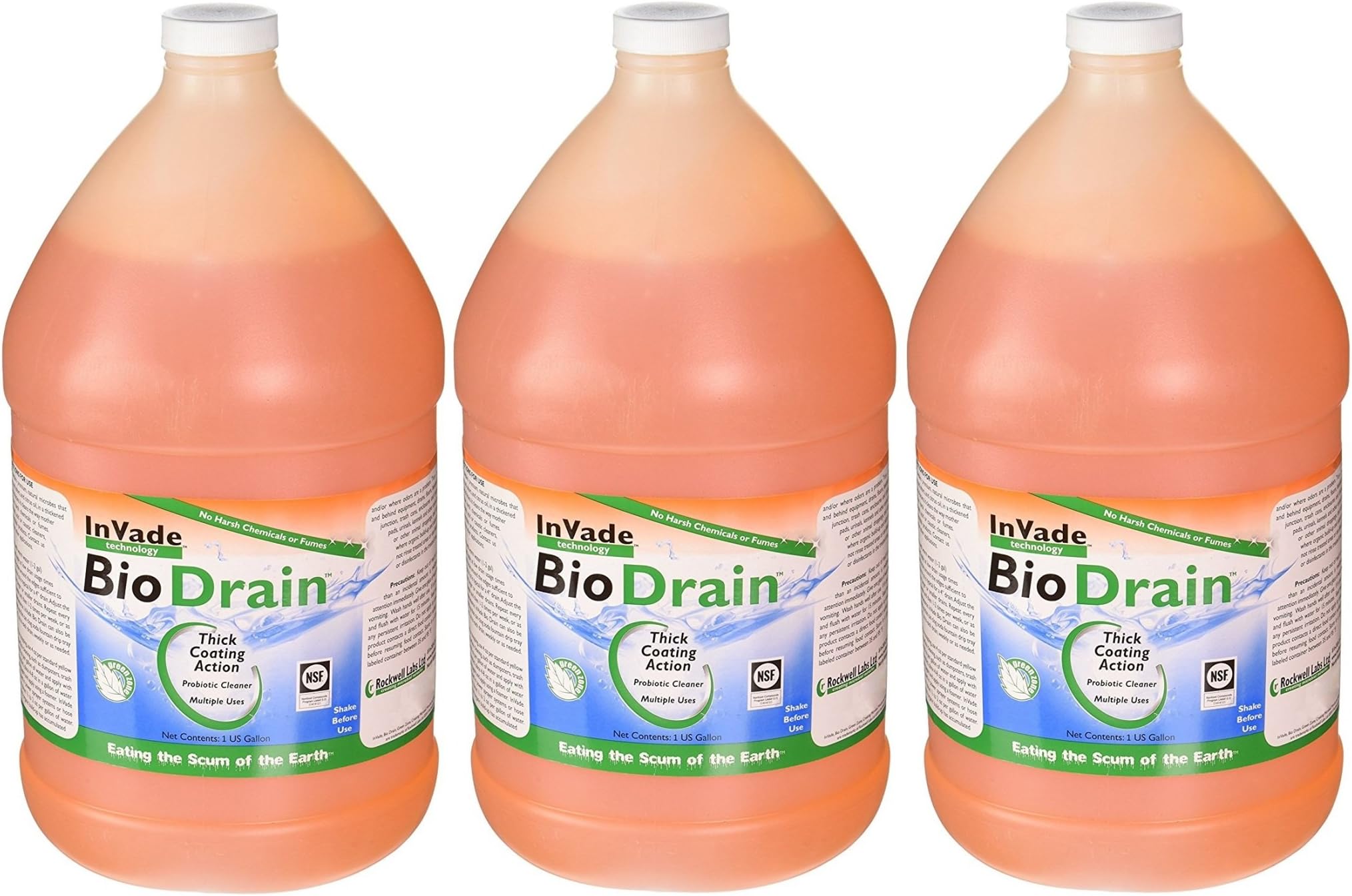 InVade Bio Drain Gel GallonwpXDvB, 3Pack (1 gallon)