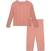 Modern Moments by Gerber Girls' Baby and Toddler Sweater and Wide Leg Pants Set