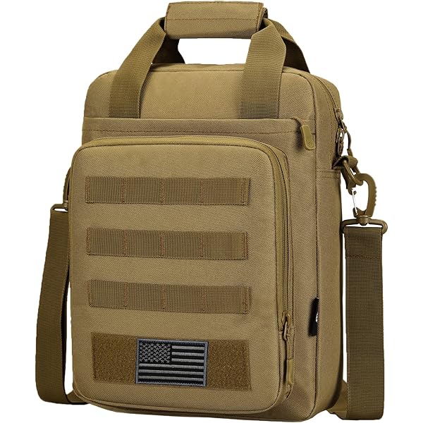Amazon.com: Tactical Messenger Bag 12 Inch Laptop Briefcase Molle