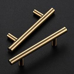 Ravinte 1 Pack 5 Inch Cabinet Pulls Champagne