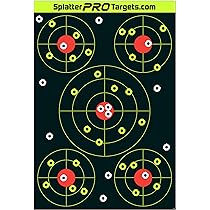 Cible Carabine A Plomb 25 Paquets De Cibles Splatterburst 30.5 X 45.7 Cm Silhouette De La Accessoire Tir Sportif