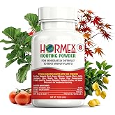 Hormex Rooting Hormone Powder #8 - Fast Roots for Semi-Hardwood Cuttings | Root Stimulator Compound: Propagate &amp; Clone Woody Houseplants, Fruit Trees, Shrubs, Azaleas, Bougainvillea, Camellias &amp; More