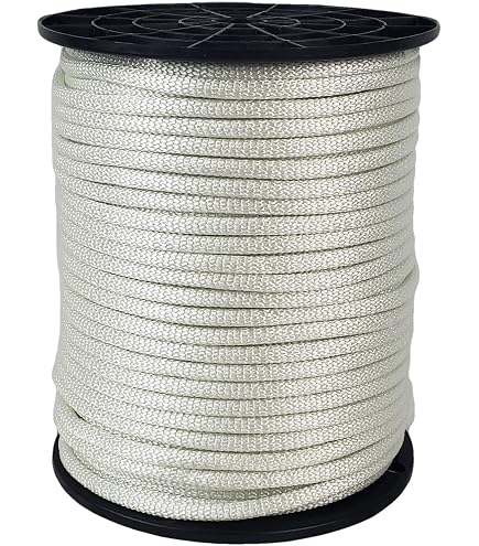 GOLBERG Solid Braid Nylon Utility Rope – 3/16 Zoll X 300 Fuß, Vielseitiges Allzweckseil
