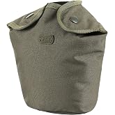 M-Tac MOLLE Canteen Pouch &ndash; Tactical Water Bottle Carrier, 600D PVC‑Coated Polyester, Fits 40 oz Canteens, MOLLE Backpack/Vest Attachment (Olive)