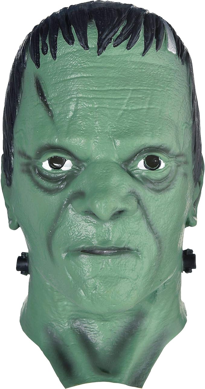 Amazon Com Party City Frankenstein Full Head Mask For Adults One