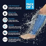 JFA Medical Waterproof Shower Leg Cast Covers - Box of 3, Half Leg view 4
