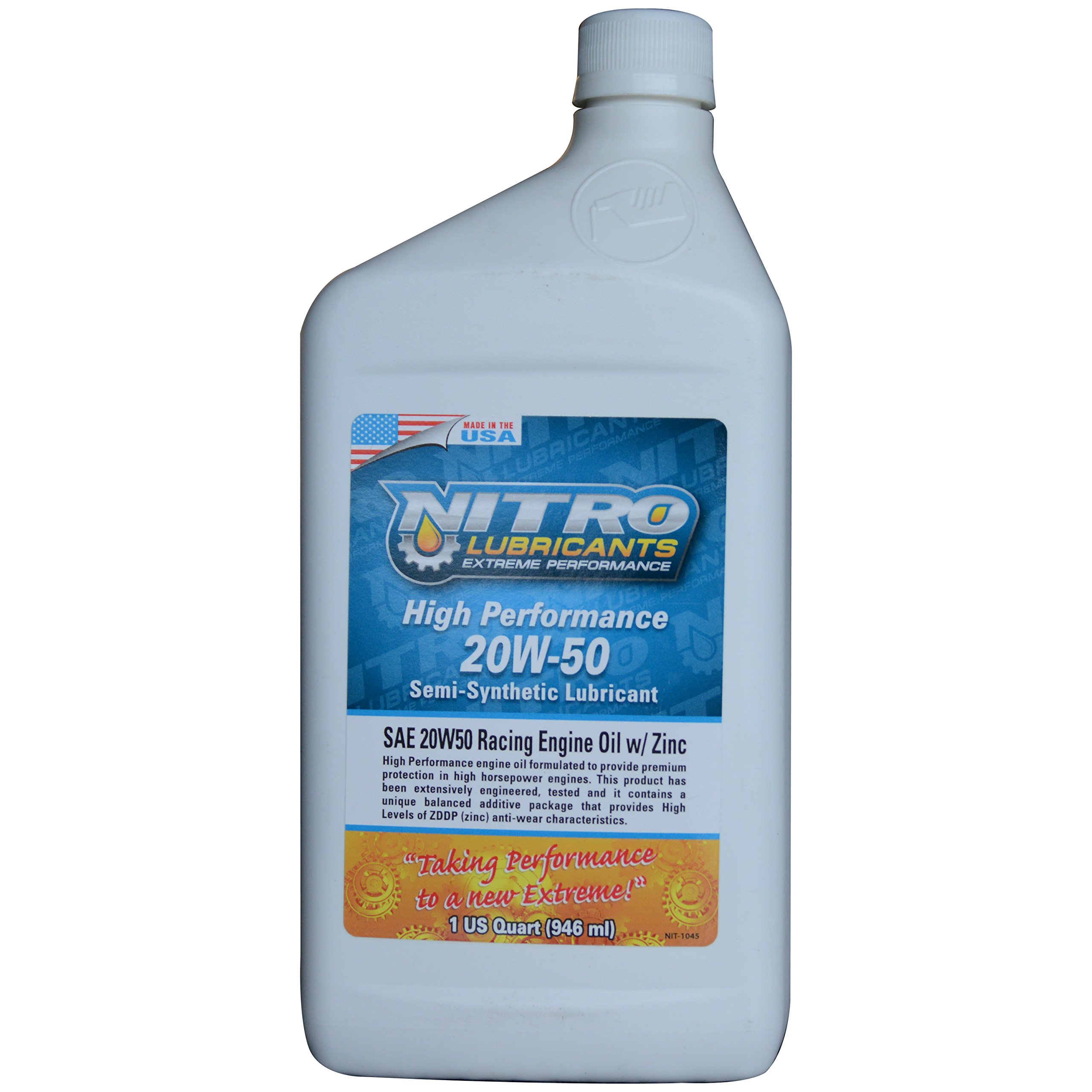 Buy Nitro Lubricants 20W50 High Performance Racing Motor Oil Heavy