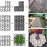 Paving Mould Concrete ABS Garden Path Stone Casting Form 42.5cm view 4
