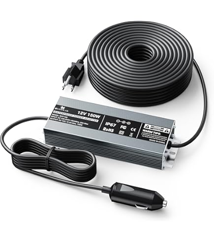 Waterproof 12V Power Adapter For GMG Grills - Replacement For P-1001 P-1266 Green Mountain