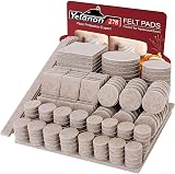 Yelanon Felt Furniture Pads 278 Pcs Self Adhesive Beige Protect Floors view 1