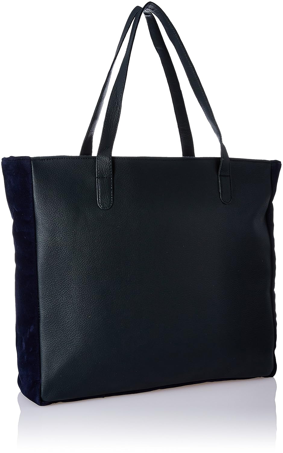 kanvas katha women's tote bag (navy blue) ()