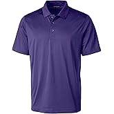 Cutter & Buck Mens Prospect Textured Stretch Mens Big & Tall Polo