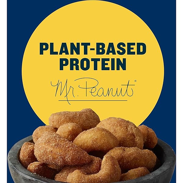 PLANTERS CASHEWS CINNAMON & BROWN SUGAR, PARTY SNACKS, 5 OZ BAG