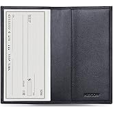 HISCOW Minimalist Checkbook Cover - Full Grain Leather