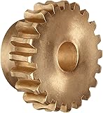 Boston Gear GB1050A Worm Gear, Plain, 14.5 PA Pressure Angle, 0.500" Bore, 20:1 Ratio, 20 TEETH, RH
