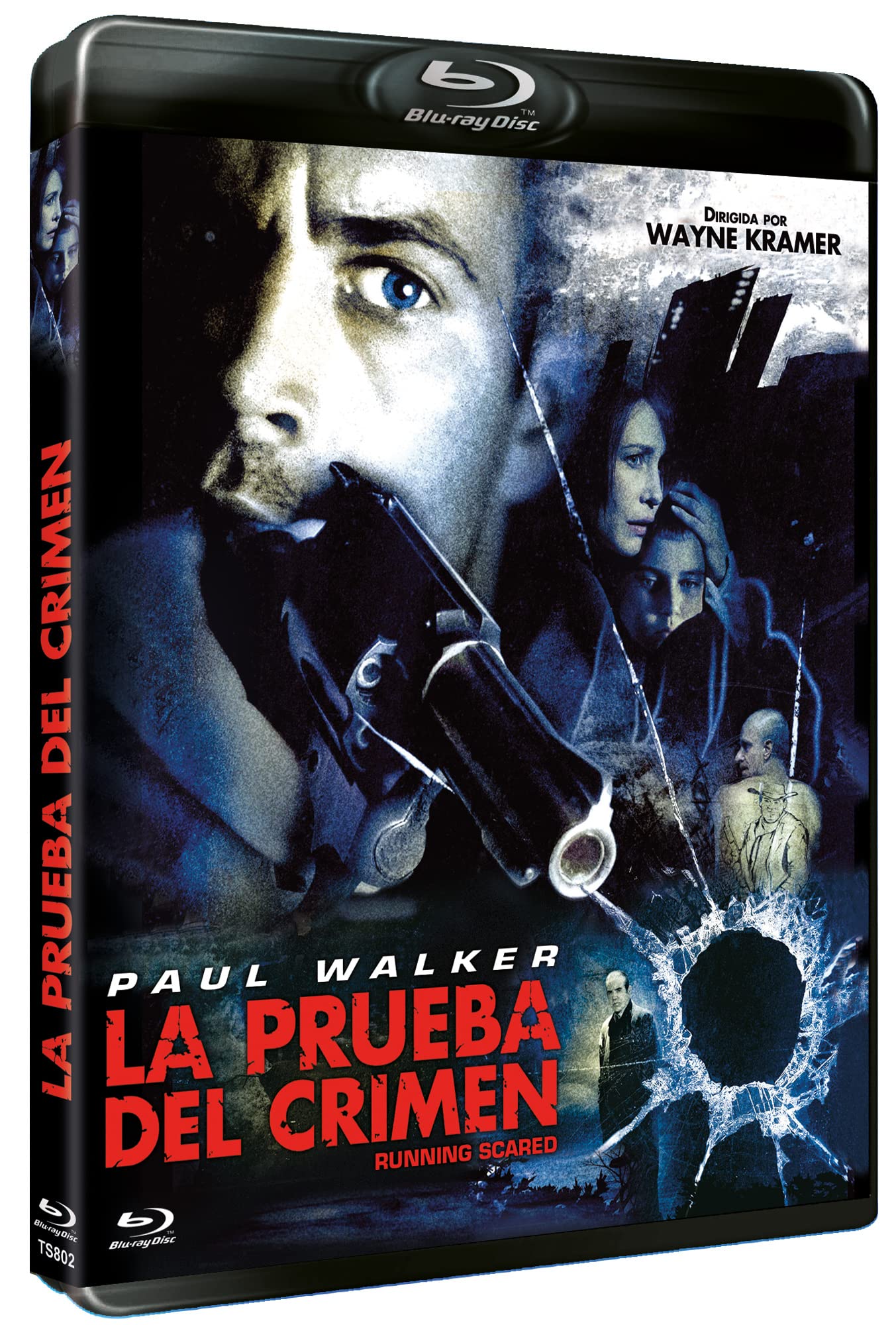 Running Scared 2006 Blu-Ray /La Prueba del Crimen Spanish Import, Plays in English / Paul Walker