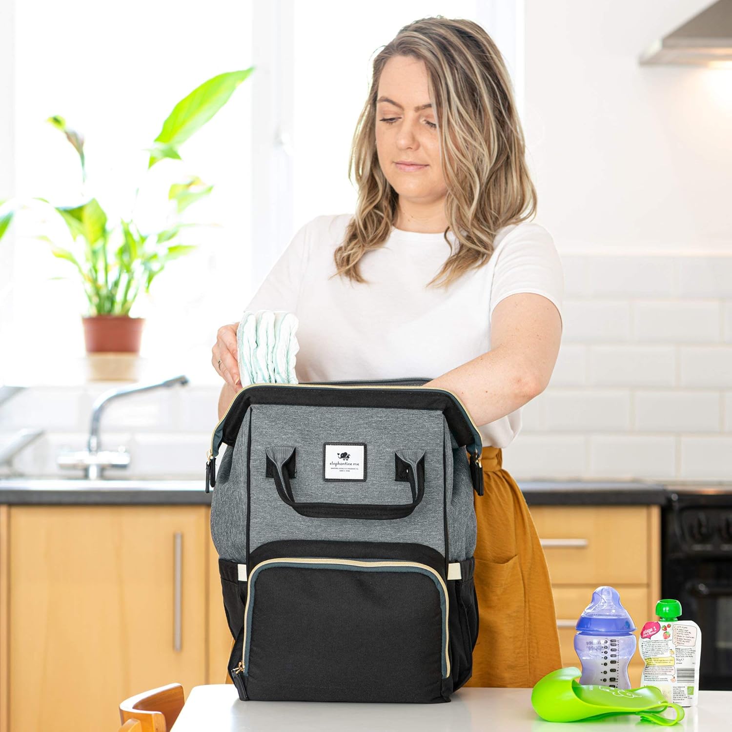 elephantine me baby changing bag