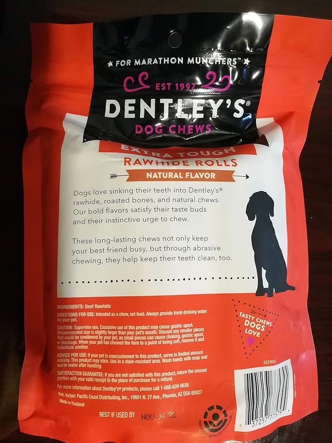 dentley's compressed rawhide