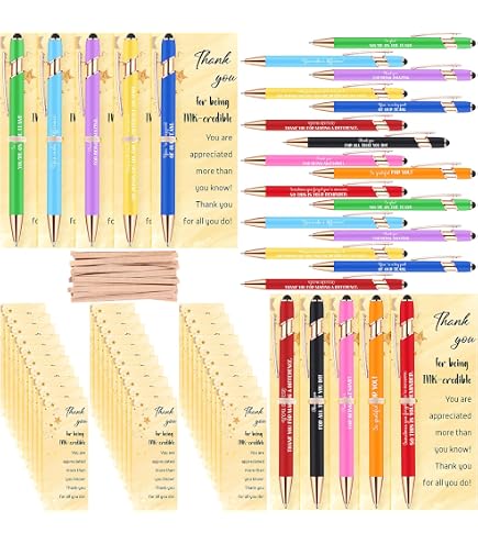 Lot De 48 Cadeaux Inspirants : Blocs-notes, Stylos, Porte-clés - 7,6 X 12,7 Cm, Messages Motivants - Pour Employés, Enseignants, étudiants - 6