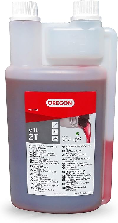Oregon 2-Stroke Engine Oil 1L Self-Mixing Partly Synthetic Mineral for