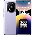 Xiaomi Redmi Note 14 Pro+ Plus 5G + 4G LTE (for Tmobile Mint Tello & Global) (256GB + 8GB) NFC 6.67" 120Hz 200MP Pro AI Camera Model 24115RA8EG Unlocked Dual Sim (Lavender Purple)