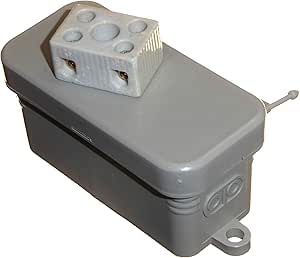 1 caja de conexiones eléctrica termoplástica pequeña con ...