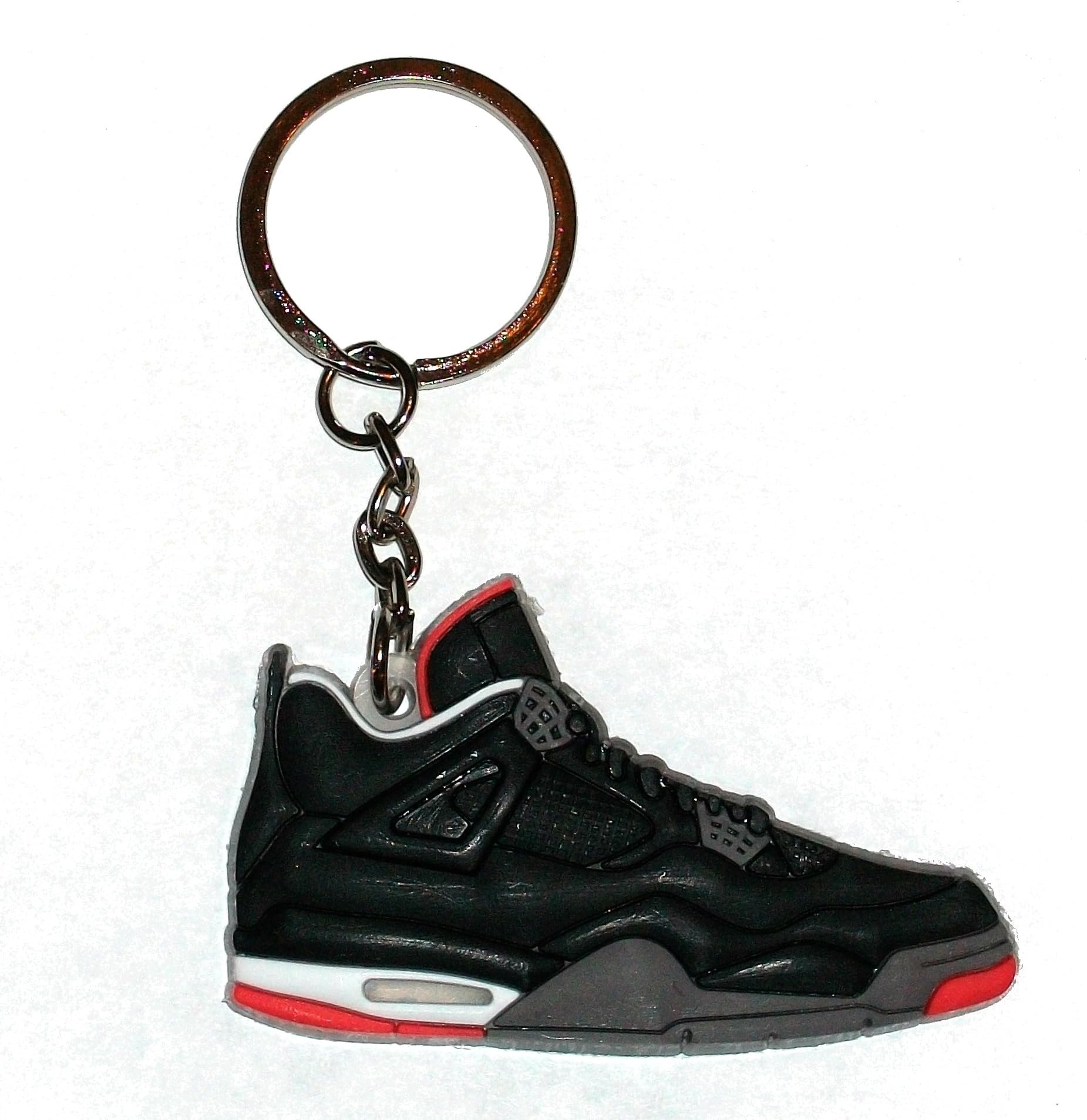 Air Jordan 4 Keyring / Keychain - Bred
