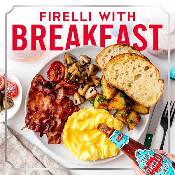 FIRELLI ITALIAN HOT SAUCE | 5OZ BOTTLE (PACK OF 1) | PERFECT KICK FOR PIZZA, RAMEN, EGGS | GREAT BALANCED FLAVOR, GLUTEN FREE, KETO, ALL NATURAL, MADE IN ITALY WITH CALABRIAN CHILI PEPPERS