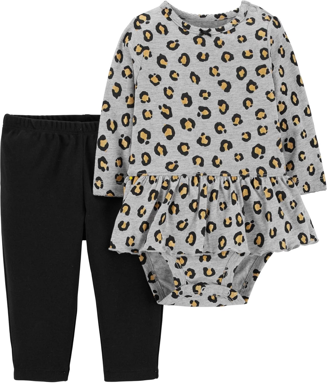 baby girl peplum bodysuit