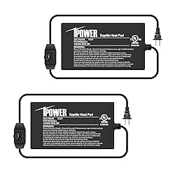 iPower 4X7 Inch 4 Watts Reptile Heating Mat with