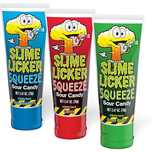 Amazon.com : TOXIC WASTE - Slime Licker Double Play - Sour Candy
