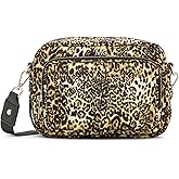 Madden Girl Bali Camera Crossbody Bag, Leopard