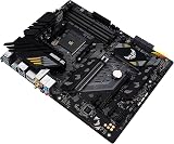 ASUS TUF Gaming B550-PLUS Wi-Fi Motherboard AM4 ATX PCIe 4.0 Dual M.2 Intel view 3