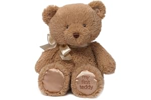 GUND Baby My First Teddy Bear, Ultra Soft Animal Plush Toy for Babies and Newborns, Tan, 10”