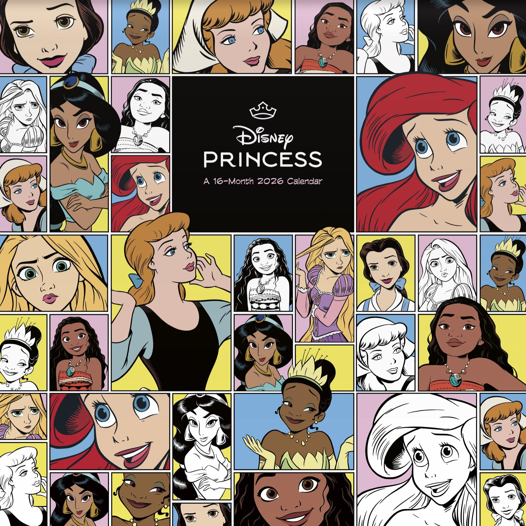 Photo 1 of 2026 Disney Princess Wall Calendar