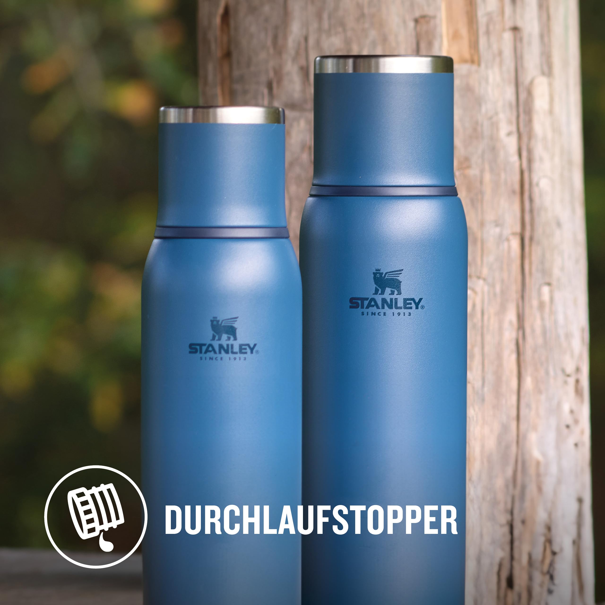 Stanley Adventure To-Go Thermosflasche 0.75L - 20 Stunden Heiß - 25 Stunden Kalt - Auslaufsicher - Isolierter Deckel - Doppelwandige Vakuumisolierung - BPA Frei - Abyss 6